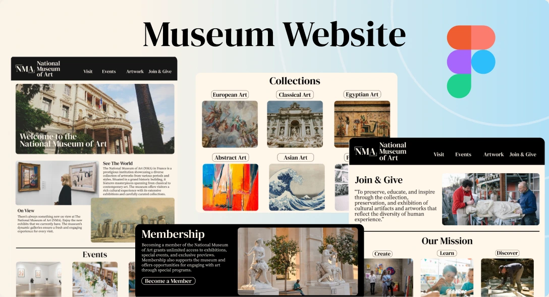 Museum Web. Cover